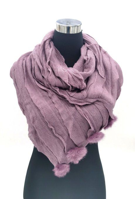 Grand snood "multi usages" en laine